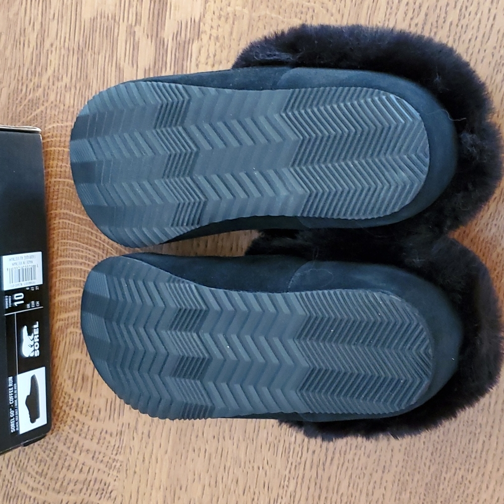 Sorel Coffee Run Slippers in black - Picture 10 of 16